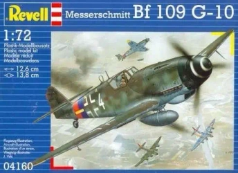 Samolot. Messerschmitt BF 109 G-10 - Revell