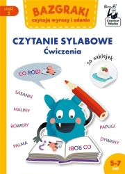 Bazgraki czytają wyrazy i zdania Czytanie sylabowe - Zuzanna Osuchowska, Katarzyna Urbaniak, Ma Sławek
