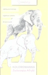 Kolorowanka. Zwierzęta Afryki - praca zbiorowa