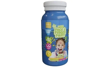 Farba dla malowania palcami niebieska 250ml - Boti