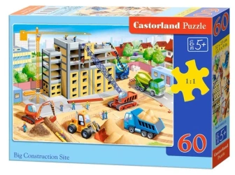 Puzzle 60 Big Construction Site CASTOR - Castorland
