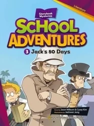 School Adventures Level 2 cz.3 Jack's 80 Days + CD - praca zbiorowa