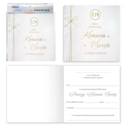 Zaproszenie Komunia (5szt) - Kukartka