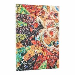 Kalendarz książkowy midi 2026 Gaudi's Sun - Paperblanks