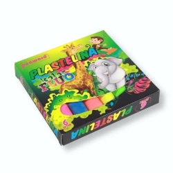 Plastelina 6 kolorów fluo - Penword