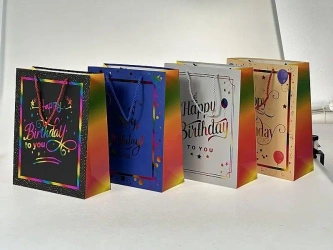 Torebka prezentowa 32x25,5x11cm MIX - ADAR