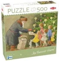 Puzzle 500 el. The Christmas Tree is Decorated - Tactic
