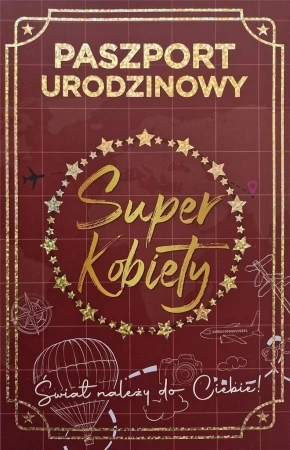 Karnet Urodziny Nowy paszport damskie - YEKU