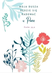 Kartka składana - Moja Dusza ST - Szaron