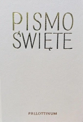 Biblia Pielgrzyma oprawa ekologiczna biała - praca zbiorowa