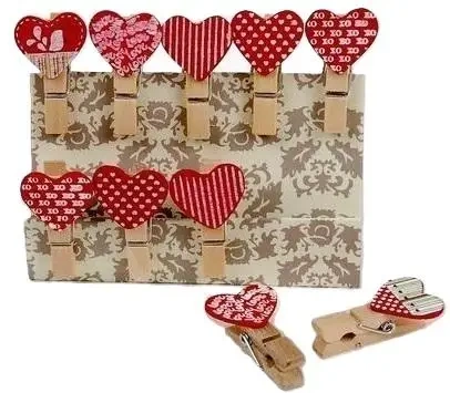 Klamerki ozdobne Shapes 01 - Serca - Fandy