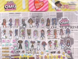 LOL O.M.G. Kocham naklejać - praca zbiorowa