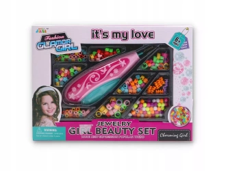 Koraliki zestaw do ROBIENIA BIŻUTERII 16k