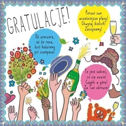 Karnet KW SH Gratulacje - Henry