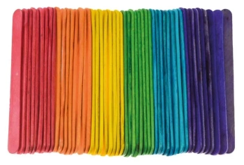 Patyczki kreatywne Jumbo 11,4cm 50szt - Brewis