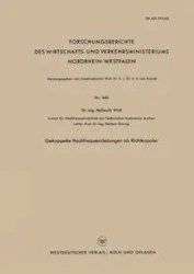 Gekoppelte Hochfrequenzleitungen als Richtkoppler - Wolf Hellmuth
