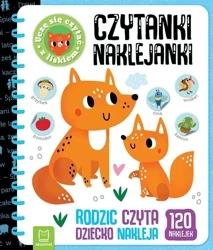 Czytanki-naklejanki. Uczę się czytać z liskiem - Bogusław Michalec