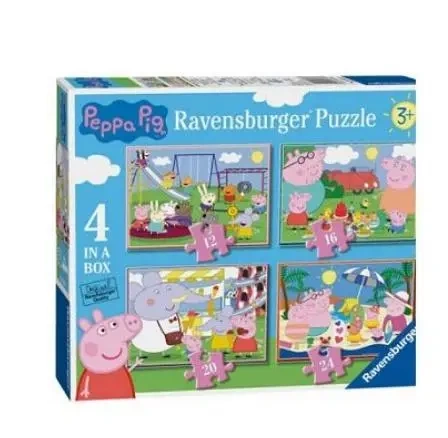 Puzzle 4w1 Świnka Peppa - Ravensburger