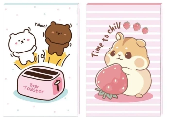 Notes A7/30K z poddrukiem No name-dziewcz (16szt) - Beniamin