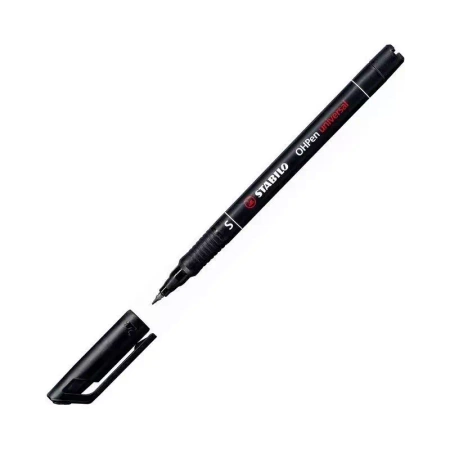 Marker permanentny OHPen S do folii i płyt, czarny