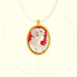 Karnet 16x16cm + koperta Medalik 8 - DaVinci