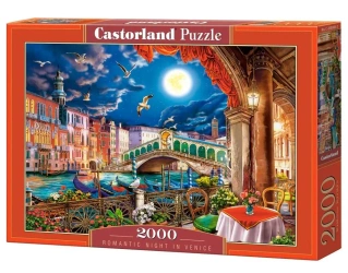 Puzzle 2000 Romantic Night in Venice CASTOR - Castorland