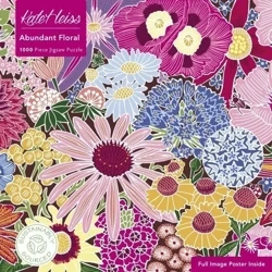 Puzzle 1000 Abundant Floral Kate Heiss Kwiaty - Flame Tree
