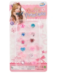 Zestaw pierścionków - 10 sztuk - Askato