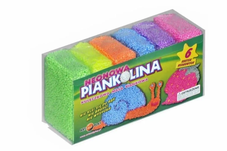 Piankolina neonowa 6 kostek - Art. and Play