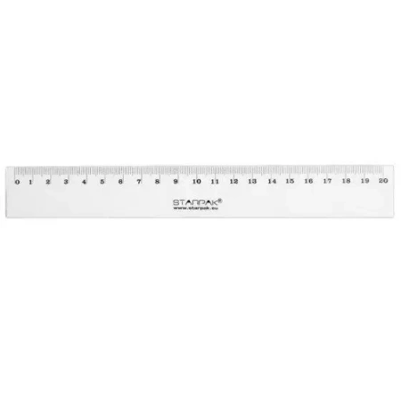 Linijka 20 cm STK PB A'20 80/960 - Starpak