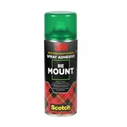 Klej w sprayu 400ml ReMount Scotch do repozycjonowania - 3M