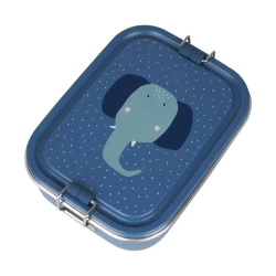 Lunch box stalowy mały Słoń - Trixie Baby