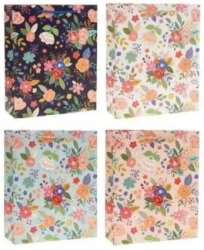 Torebka prezentowa 26x32x10cm Kwiaty MIX - Rozette