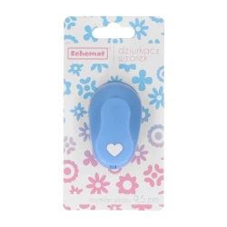 Dziurkacz ozdobny 9,5mm serce MIX - Schemat