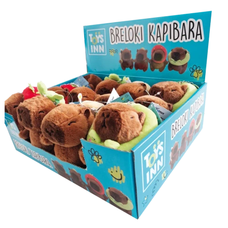 Brelok maskotka Kapibara mix - STnux