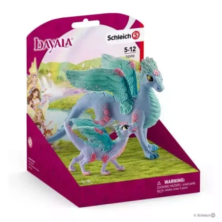 Schleich 70592 Kwiecisty smok i dziecko Bayala