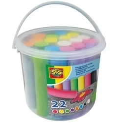 Kreda chodnikowa wiaderko 22szt - SES