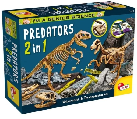 Mały Geniusz - Predators 2w1 - Lisciani