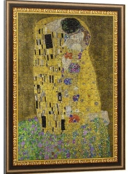 Puzzlorama 500 Pocałunek, Gustav Klimt TREFL