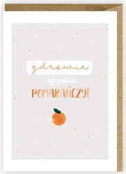 Kartka urodzinowa, eko koperta K013 - Cardie