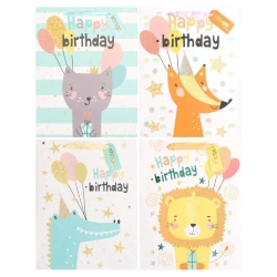 Torba prezentowa Party 26x12x32cm mix STRIGO