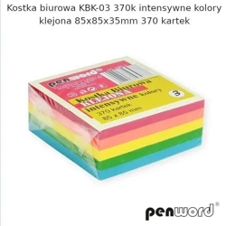 Kostka biurowa mix 85x85x35mm 370K - Penword