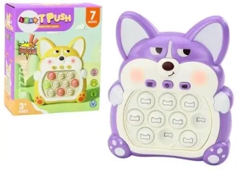 Gra zręcznościowa lisek fioletowa - Leantoys