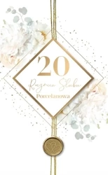 Karnet Rocznica Ślubu 20 LUX-72 - Armin Style