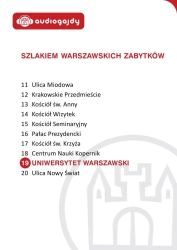 audiobook Uniwersytet Warszawski. Szlakiem warszawskich zabytków - Ewa Chęć