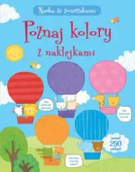 Nauka ze zwierzakami. Poznaj kolory z naklejkami - Jessica Greenwell