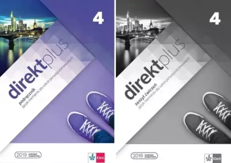 DIREKT PLUS 4 PODRĘCZNIK + ĆWICZENIA LEKTORKLETT