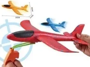 Samolot z wyrzutnią 2w1 mix - Madej