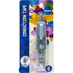 Korektor w taśmie obrotowy 6mm x 6m 1szt.mix - Panta Plast