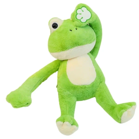 Maskotka przytulanka żaba 23cm - Leantoys